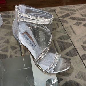 Sweetest rhinestones heels